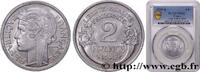 FRANCE 2 francs Morlon, aluminium PROVISIONAL GOVERNEMENT OF THE FRENCH REPUBLIC Beaumont-Le-Roger 1945 (27mm, g, 6h) -