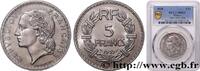 FRANCE 5 francs Lavrillier, nickel III REPUBLIC 1935 (31mm, 12g, 6h) -