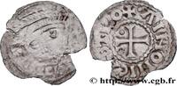 FRANCE Denier au portrait CHARLES THE SIMPLE, ROBERT AND RAOUL Tours-Chinon n.d. (21,5mm, 0,97g, 12h) -