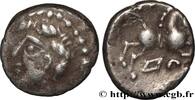 FRANCE Denier DOVBNO EDUENS, ÆDUI (BIBRACTE, Area of the Mont-Beuvray) Autun (71) c. avant 52 AC. (13mm, 1,57g, 3h) -