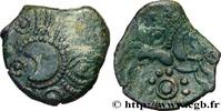 FRANCE Bronze au cheval GALLIA - AULERCI EBUROVICES (Area of Évreux) Évreux (27) c.60-50 AC. (15mm, 2,29g, 9h) -