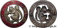 FRANCE Plaque d’automobile, Club de Landes Côte d’argent AUTOMOBILES ET VOITURES - PILOTES ET INVENTIONS n.d. (79,5mm, 61,45g, 12h) -