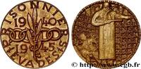 FRANCE Médaille, Prisonniers Évadés, 1940-1945 SECONDE GUERRE WWII (1945) (97,5mm, 539,76g, 12h) -