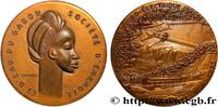 FRANCE Médaille, Société d’énergie et d’eau du Gabon SOCIÉTÉS Monnaie de Paris 1973 (80,5mm, 295,64g, 12h) -