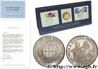 FRANCE Carte médaille, Commémoration de l’Apollo-Soyuz Sp CONQUÊTE DE L'ESPACE - EXPLORATION SPATIALE 1975 (39mm, 30g, 12h) -