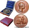 FRANCE Médaille, Johann Karl Jakob Lohmeyer, 50e annivers PERSONNAGES 1850 (47,5mm, 49,69g, 12h) -