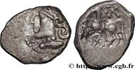 FRANCE Denier à la croisette et à la rouelle EDUENS, ÆDUI (BIBRACTE, Area of the Mont-Beuvray) Autun (71) c. 80-50 AC. (15mm, 1,83g, 9h) -