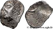 FRANCE Denier SEQVANOIOTVOS GALLIA BELGICA - SEQUANI (Area of Besançon) c. 57-50 AC. (17,5mm, 1,90g, 4h) -