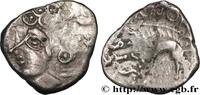 FRANCE Denier SEQVANOIOTVOS GALLIA BELGICA - SEQUANI (Area of Besançon) c. 57-50 AC. (14,5mm, 1,88g, 3h) -