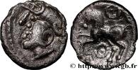 FRANCE Denier à la tête casquée EDUENS, ÆDUI (BIBRACTE, Area of the Mont-Beuvray) Autun (71) c. 80-50 AC. (13mm, 1,76g, 6h) -