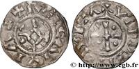 FRANCE Denier CHARLES THE SIMPLE AND COINAGE IN HIS NAME Verdun s.m. (20mm, 1,19g, 7h) -