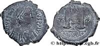 THE EMPIRE FROM ANASTASIUS TO MAURICE TIBERIUS (49 Follis JUSTINIAN I Theoupolis (Antioche) 528-532 (31mm, 13,22g, 6h) -