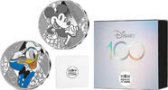 FRANCE BELLE EPREUVE 10 Euro 100 ANS DE DISNEY (colorisé) FRANCE Pessac - Monnaie de Paris 2023 (38mm, 22,2g, 12h) -