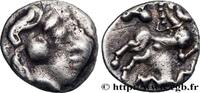 FRANCE Denier ou quinaire à la tête casquée GALLIA - CARNUTES (Beauce area) Chartres (28) c. 80-50 AC. (11mm, 0,95g, 5h) -