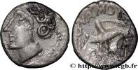 FRANCE Denier SEQVANOIOTVOS GALLIA BELGICA - SEQUANI (Area of Besançon) c. 57-50 AC. (13,5mm, 1,80g, 9h) -