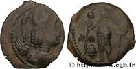 FRANCE Bronze EPAD, au guerrier GALLIA - ARVERNI (Area of Clermont-Ferrand) Clermont-Ferrand (63) après 52 AC. (15,5mm, 1,75g, 9h) -