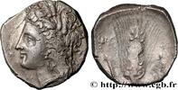 Classic 3 (350 BC to 323 BC) Nomos, statère ou didrachme LUCANIA - METAPONTUM Métaponte, Lucanie c. 300-280 AC. (20,5mm, 7,64g, 1h) -