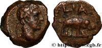 THE ANTONINES (96 AD to 192 AD) Hemiobole TRAJANUS Alexandrie, Égypte 107-108 (12,mm, 1,03g, 12h) -