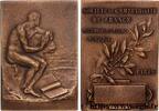 FRANCE Plaquette, Société de comptabilité de France COMPTABILITÉ - SOCIÉTÉS ET COMPTABLES n.d. (56mm, 65,73g, 12h) -