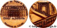FRANCE Médaille, Chambre régionale des comptes, Château d MONUMENTS Monnaie de Paris 1987 (71,5mm, 184,44g, 12h) -