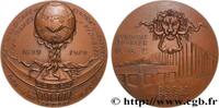 FRANCE Médaille, 80e anniversaire du Syndicat des ouvrier MONNAIE DE PARIS Monnaie de Paris 1980 (73,5mm, 196,90g, 12h) -