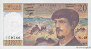 FRANCE 20 Francs DEBUSSY FRANCE 20 Francs DEBUSSY 1987 UNC- -