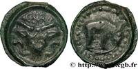 FRANCE Potin au bucrane GALLIA BELGICA - REMI (Area of Reims) Reims (51) Ier siècle avant J.-C. (20mm, 4,28g, 5h) -