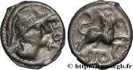 FRANCE Potin TOC/TOC au lion GALLIA BELGICA - SEQUANI (Area of Besançon) c.58-50 AC. (16,5mm, 2,41g, 12h) -