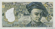 FRANCE 50 Francs QUENTIN DE LA TOUR FRANCE 50 Francs QUENTIN DE LA TOUR 1977 UNC- -