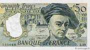 FRANCE 50 Francs QUENTIN DE LA TOUR FRANCE 50 Francs QUENTIN DE LA TOUR 1982 UNC- -