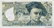 FRANCE 50 Francs QUENTIN DE LA TOUR FRANCE 50 Francs QUENTIN DE LA TOUR 1986 UNC- -