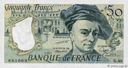 FRANCE 50 Francs QUENTIN DE LA TOUR FRANCE 50 Francs QUENTIN DE LA TOUR 1987 UNC -