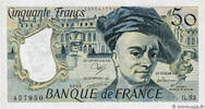 FRANCE 50 Francs QUENTIN DE LA TOUR FRANCE 50 Francs QUENTIN DE LA TOUR 1988 UNC- -