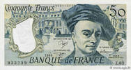 FRANCE 50 Francs QUENTIN DE LA TOUR FRANCE 50 Francs QUENTIN DE LA TOUR 1990 UNC- -