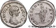 THE SEVERANS (193 AD to 235 AD) Denier PLAUTILLA Rome 202 (19mm, 3,67g, 12h) -