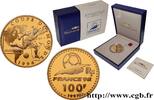 FRANCE Belle Épreuve 100 francs Or - Amérique COMMEMORATIVE COINS MONNAIE DE PARIS Pessac 1997 (31mm, 17g, 6h) -