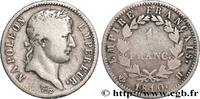 FRANCE 1 franc Napoléon Ier tête laurée, Empire français PREMIER EMPIRE / FIRST FRENCH EMPIRE La Rochelle 1810 (23mm, 4,74g, 6h) -