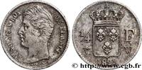 FRANCE 1/4 franc Charles X CHARLES X Lille 1829 (15mm, 1,20g, 6h) -