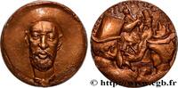 FRANCE Médaille, Toulouse-Lautrec ARTISTES : GRAVEURS, PEINTRES, SCULPTEURS Monnaie de Paris (1964) (80,5mm, 415,58g, 12h) -