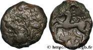 FRANCE Bronze au cheval et au sanglier GALLIA - AULERCI EBUROVICES (Area of Évreux) Évreux (27) c.60-50 AC. (15mm, 2,29g, 5h) -