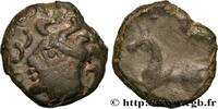 FRANCE Bronze au cheval et à l’oiseau GALLIA - AULERCI EBUROVICES (Area of Évreux) Évreux (27) c. 50-40 AC. (14mm, 2,30g, 9h) -
