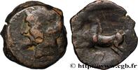 Hellenistic 2 (188 BC to 30 BC) Unité NUMIDIA - KINGDOM OF NUMIDIA - MASINISSA or MICIPSA Cirta, Numidie c. 150-120 AC. (27,5mm, 14,74g, 12h) -