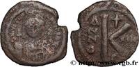 THE EMPIRE FROM ANASTASIUS TO MAURICE TIBERIUS (49 Demi-follis JUSTINIAN I Constantinople 538-539 (29,5mm, 9,93g, 12h) -
