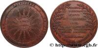 FRANCE Médaille, Alliance pour la liberté de Rome et de V DEUXIÈME RÉPUBLIQUE 1849 (35,5mm, 14,09g, 12h) -