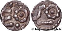FRANCE Denier MEROVINGIAN COINS Atelier indéterminé s.m. (11,5mm, 1,25g, h) -