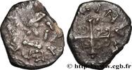 FRANCE Denier MEROVINGIAN COINS Atelier indéterminé s.m. (11mm, 0,76g, h) -