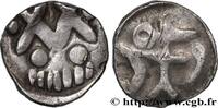FRANCE Denier MEROVINGIAN COINS Trèves ? s.m. (11mm, 1,38g, 11h) -