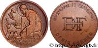 FRANCE Médaille, Saint François d’Assise, Compagnie de Na MER ET MARINE : PAQUEBOTS, NAVIRES, BATEAUX Monnaie de Paris 1969 (58,5mm, 108,52g, 12h) -
