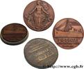FRANCE Médaille, Paquebot “Liberté” MER ET MARINE : PAQUEBOTS, NAVIRES, BATEAUX 1950-1961 (50mm, 60,56g, 12h) -