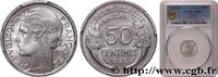 FRANCE 50 centimes Morlon, légère PROVISIONAL GOVERNEMENT OF THE FRENCH REPUBLIC Beaumont-le-Roger 1946 (18mm, 0,7g, 6h) -